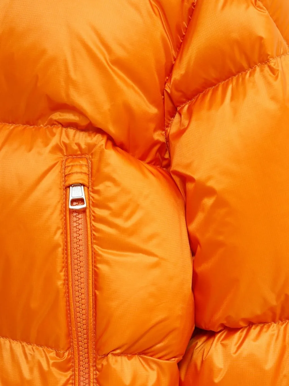 Короткая куртка на кнопках Moncler, оранжевый — фото 3