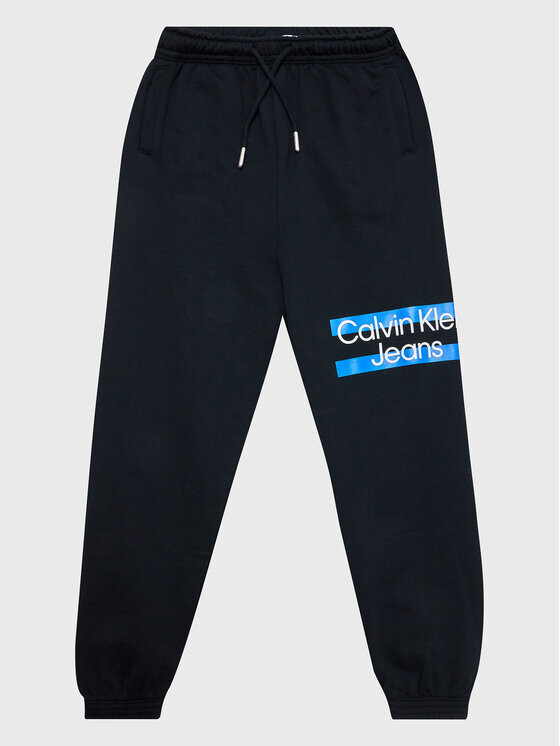 

Спортивные брюки стандартного кроя Calvin Klein, черный