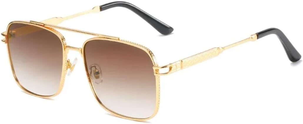 

Солнцезащитные очки с защитой UV400 | Металлические петли, градиентная расцветка | Для женщин и мужчин, для занятий спортом на открытом воздухе и вождения DSVIGF, Sy-ca