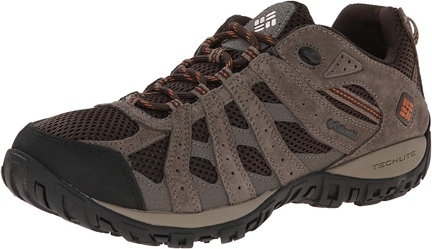 

Мужские кроссовки Columbia Redmond Low для пешего туризма, Cordovan, Dark Ginger
