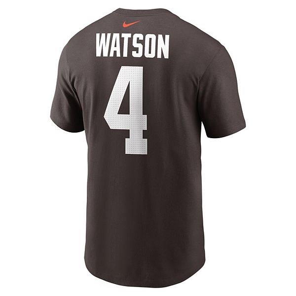 Футболка Cleveland Browns с именем и номером Дешона Уотсона Nike — фото 4