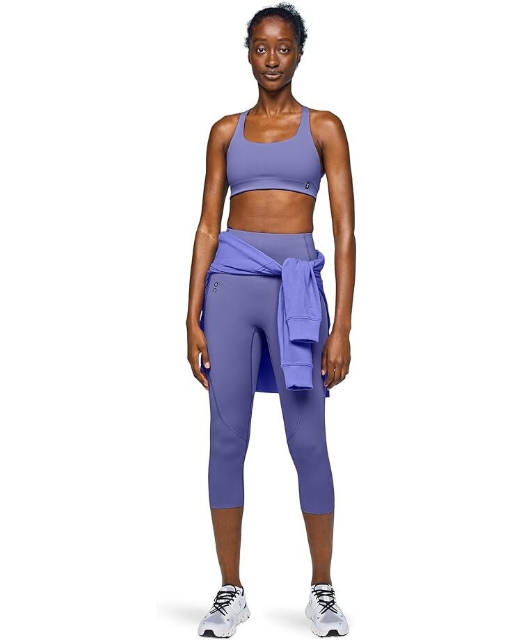 

Брюки On Movement 3/4 Tights, цвет Blueberry