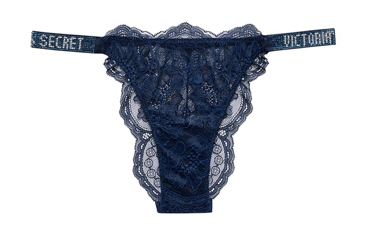Женские стринги Victoria's Secret, 1 pack (marine синий)