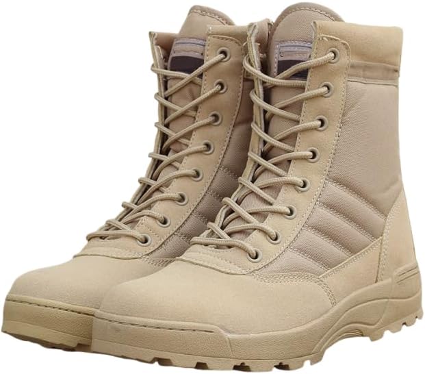 

Мужские/женские походные ботинки для улицы, для фанатов джунглей и внедорожных тренировок, мужские походные тактические ботинки, водонепроницаемые, для летнего лагеря и пустыни Hhhchpm, Sand