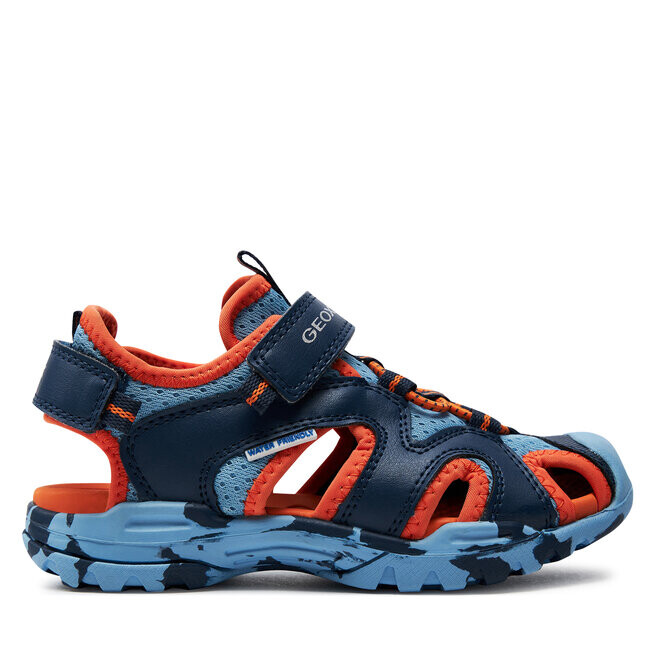 

Сандалии Geox J Borealis Boy J450RC 014BU C0573 S Lt Blue/Orange, синий