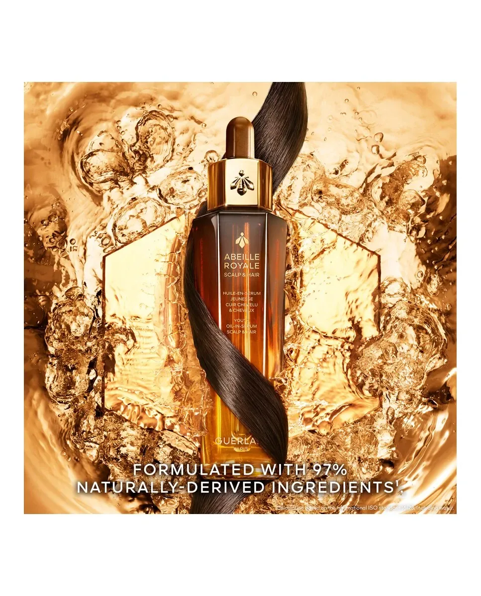 Масло в сыворотке молодости для кожи головы и волос Abeille Royale 50 мл Guerlain — фото 3