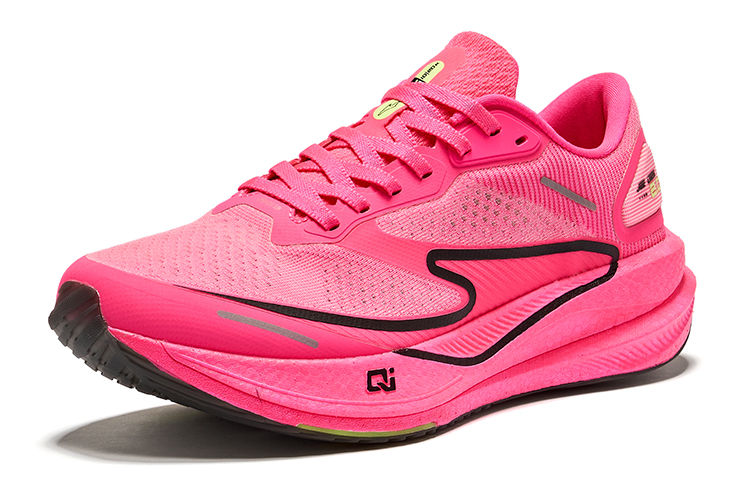 Erke Кроссовки мужские Dust 2.0 Cushioning Rebound Low-Top Casual беговые повседневные медовый драконий фрукт - флуоресцентный фуксия, цвет Fluorescent Fuchsia — фото 3
