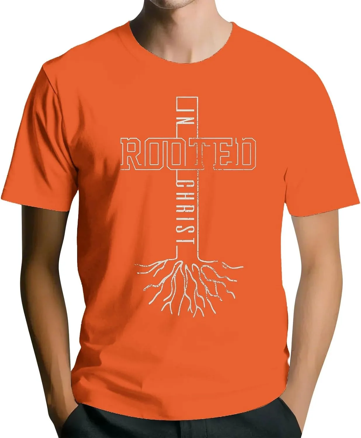 

Футболка с принтом Jesus Cross FQZWONG