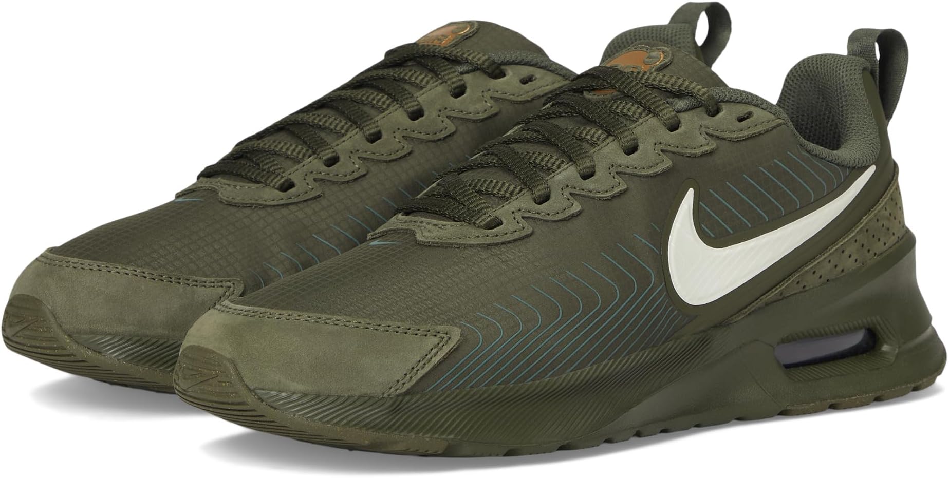 

Кроссовки Nike Men's Air Max Nuaxis Premium, Cargo Khaki/Soft Pearl/Cargo Khaki