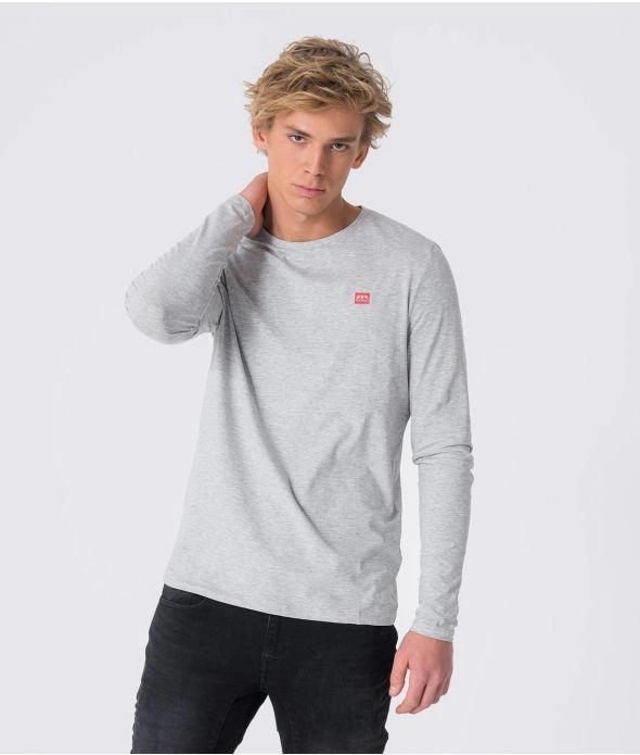 

Футболка с длинными рукавами Zenit long round 20 Retro Jeans, серый