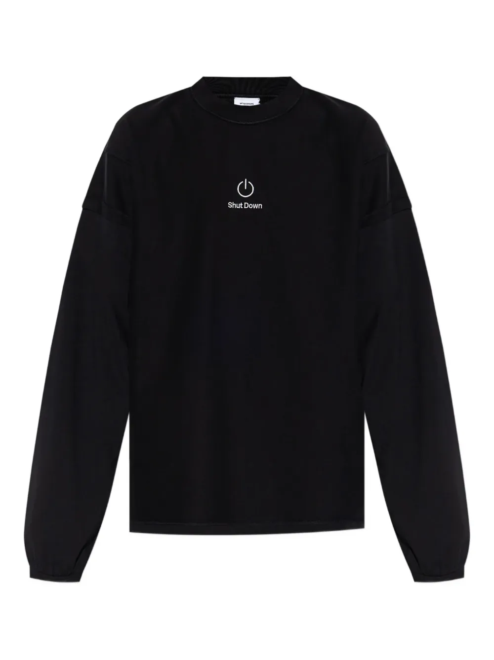 

Толстовка с вышивкой VETEMENTS, черный