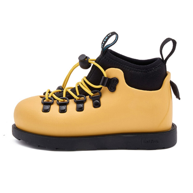 

Native Shoes Обувь Native Fitzsimmons Kids Ботинки для детей, Желтый | Черный