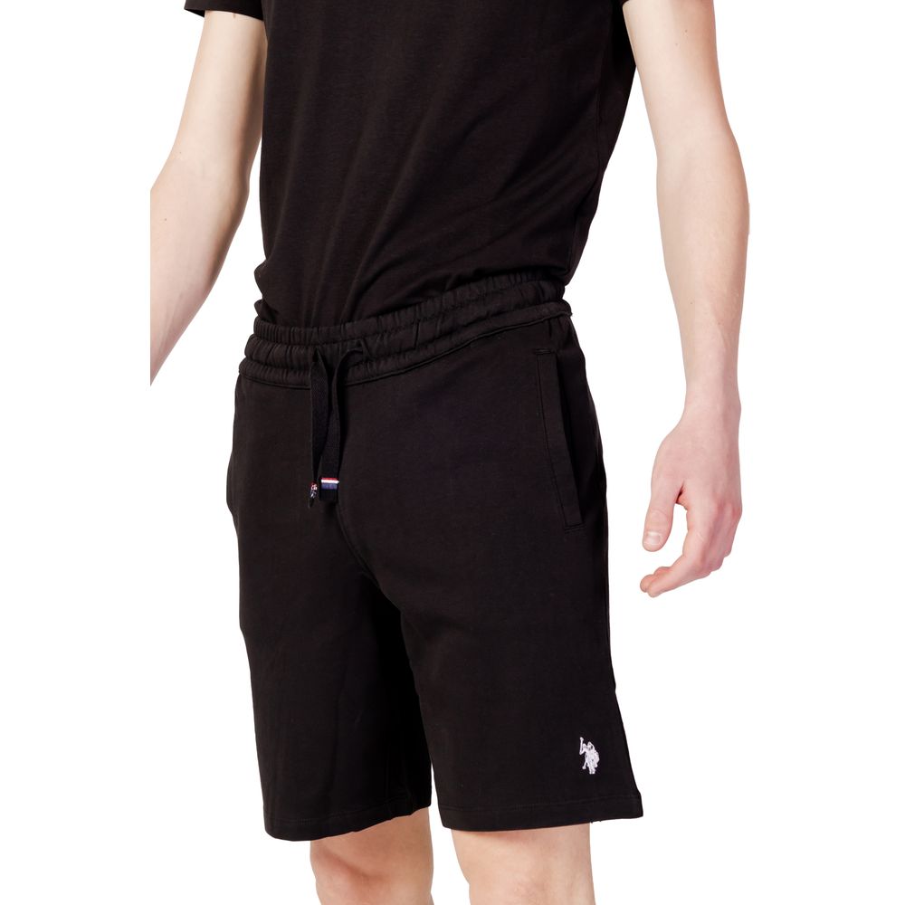 

Черные хлопковые шорты U.S. Polo Assn.