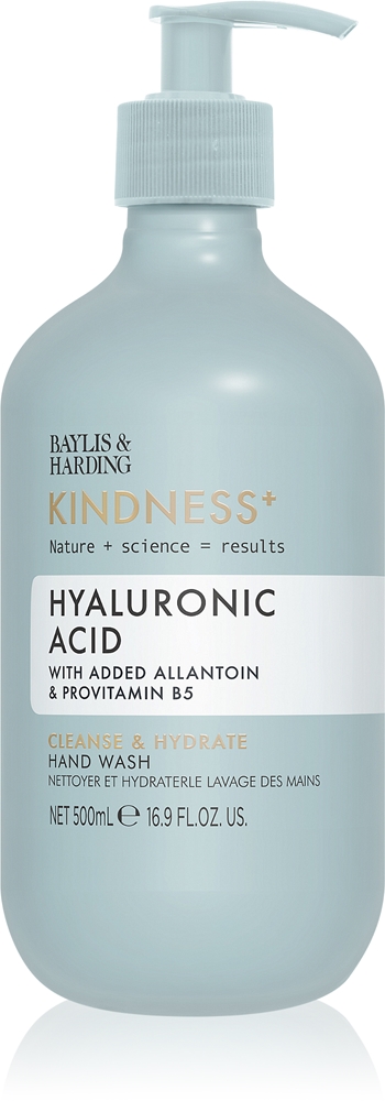 

Увлажняющее мыло для рук с гиалуроновой кислотой Kindness+ Baylis & Harding, kvepalai pear & neroli 500 мл