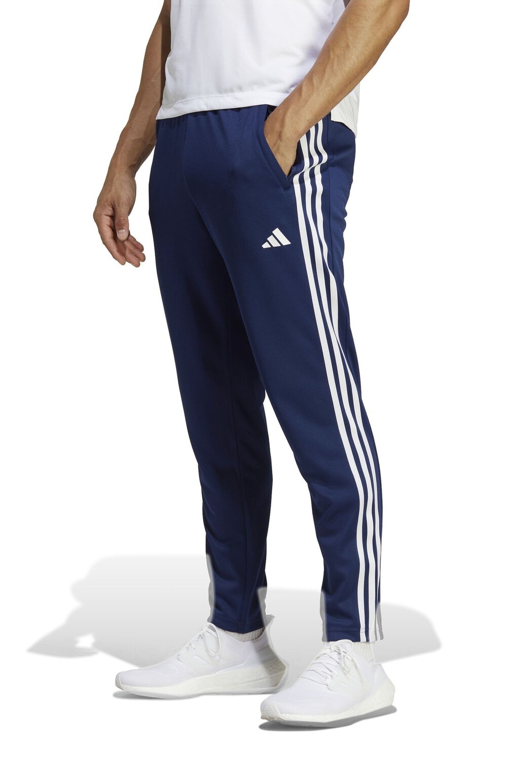 

Спортивные джоггеры с 3 полосками Performance Train Essentials adidas, зеленый