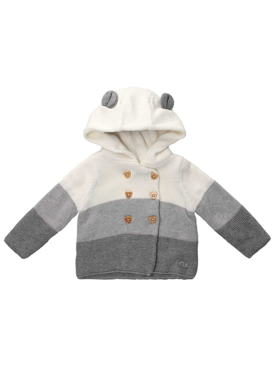 

Вязаный кардиган Rock a Bye Baby Boutique Knit Cardigan, цвет grey/light grey/dark grey