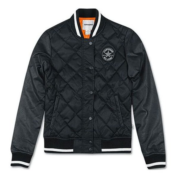 

Куртка down jacket 'black white' Converse, черный