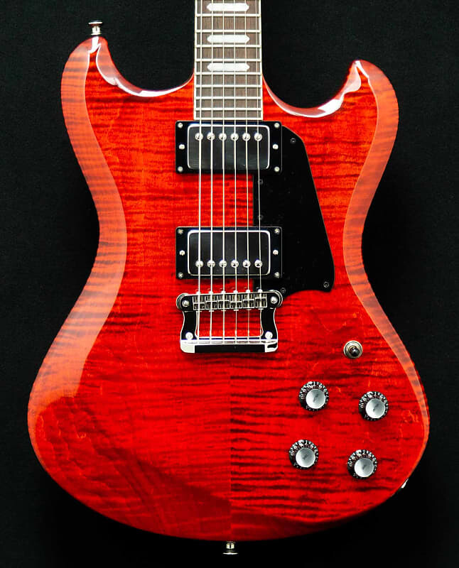 

Электрогитара Knaggs Honga - Indian Red Burst - T2 Maple Top 2023 - Gloss