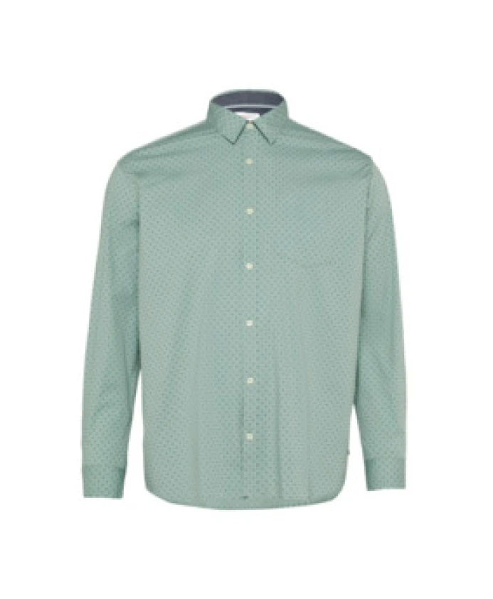 

Мужская повседневная рубашка с длинными рукавами S.Oliver, зеленый