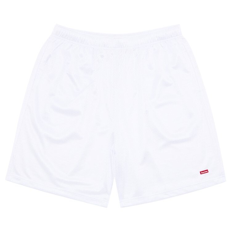 

Шорты Supreme Small Box Baggy Mesh Short, белый