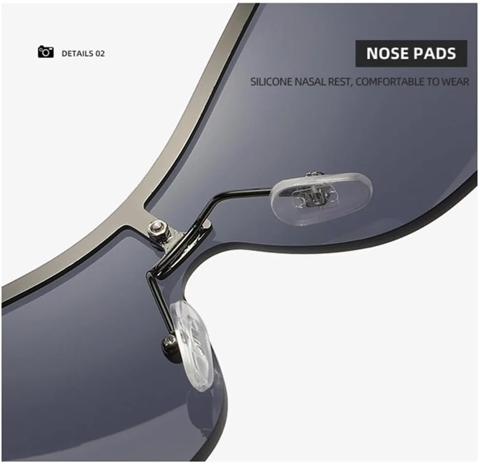 

Женские винтажные солнцезащитные очки для активного отдыха, женские солнцезащитные очки без оправы в стиле ретро, ​​очки с защитой от УФ-излучения UV400 HCPIHF, 3