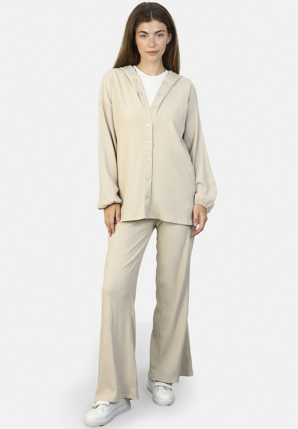 

Блуза BENIN SET - Trousers Modanisa, цвет Stone