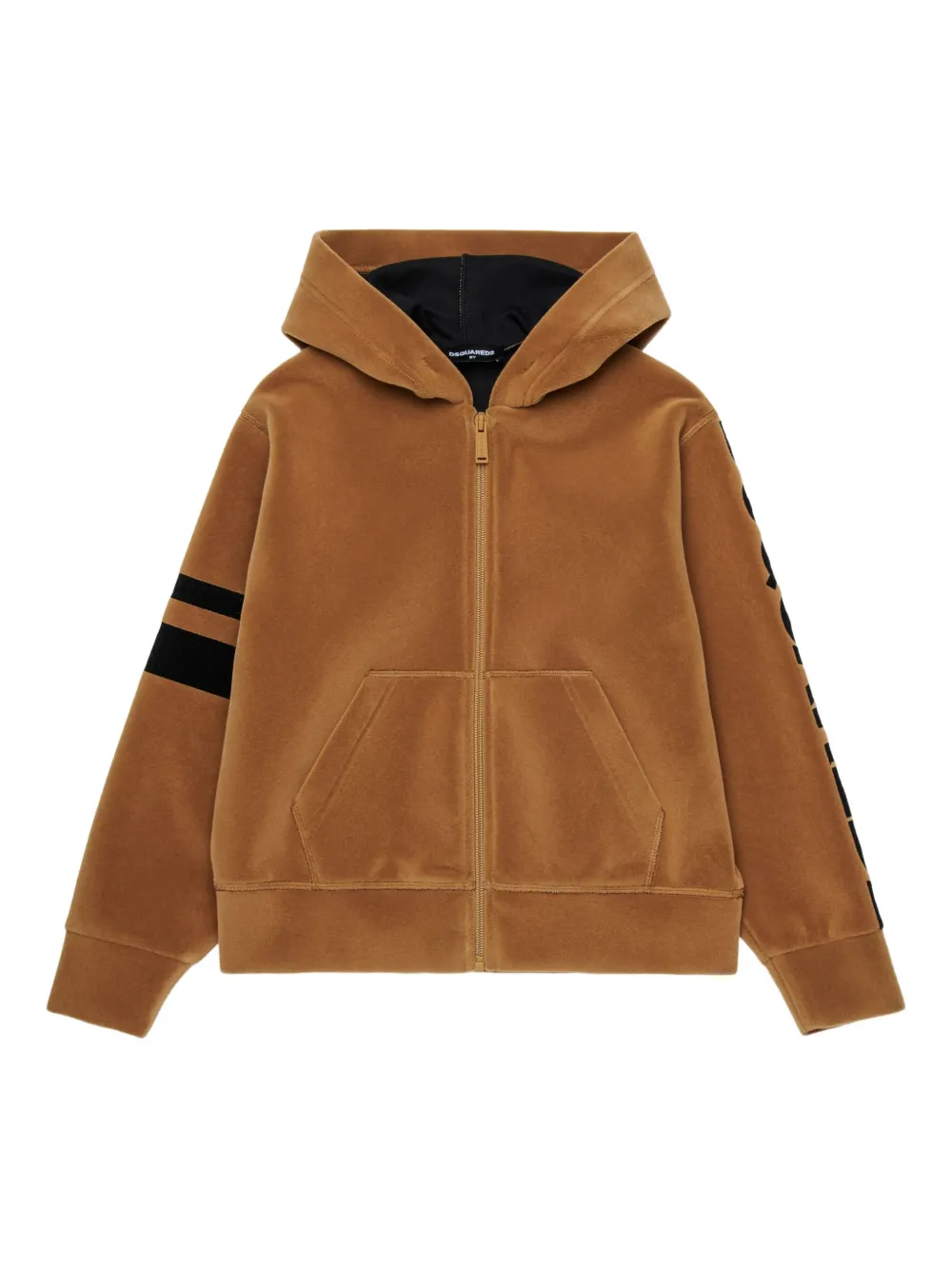 

Худи из джерси DSQUARED2 KIDS, коричневый