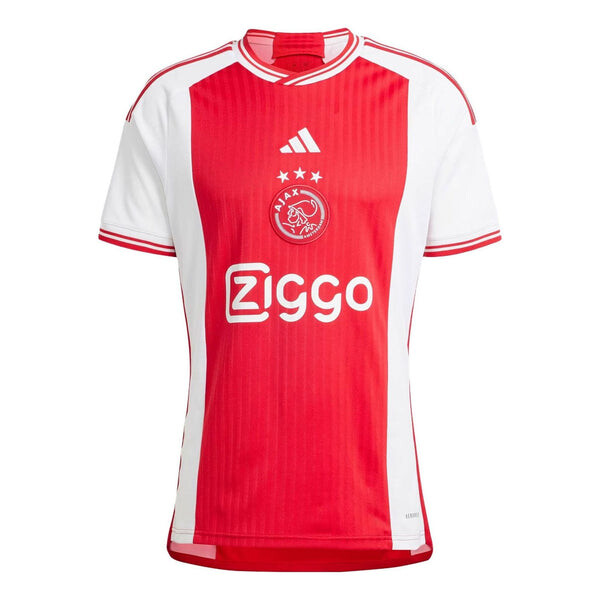 

Футболка ajax amsterdam 23 24 домашняя футболка Adidas, белый