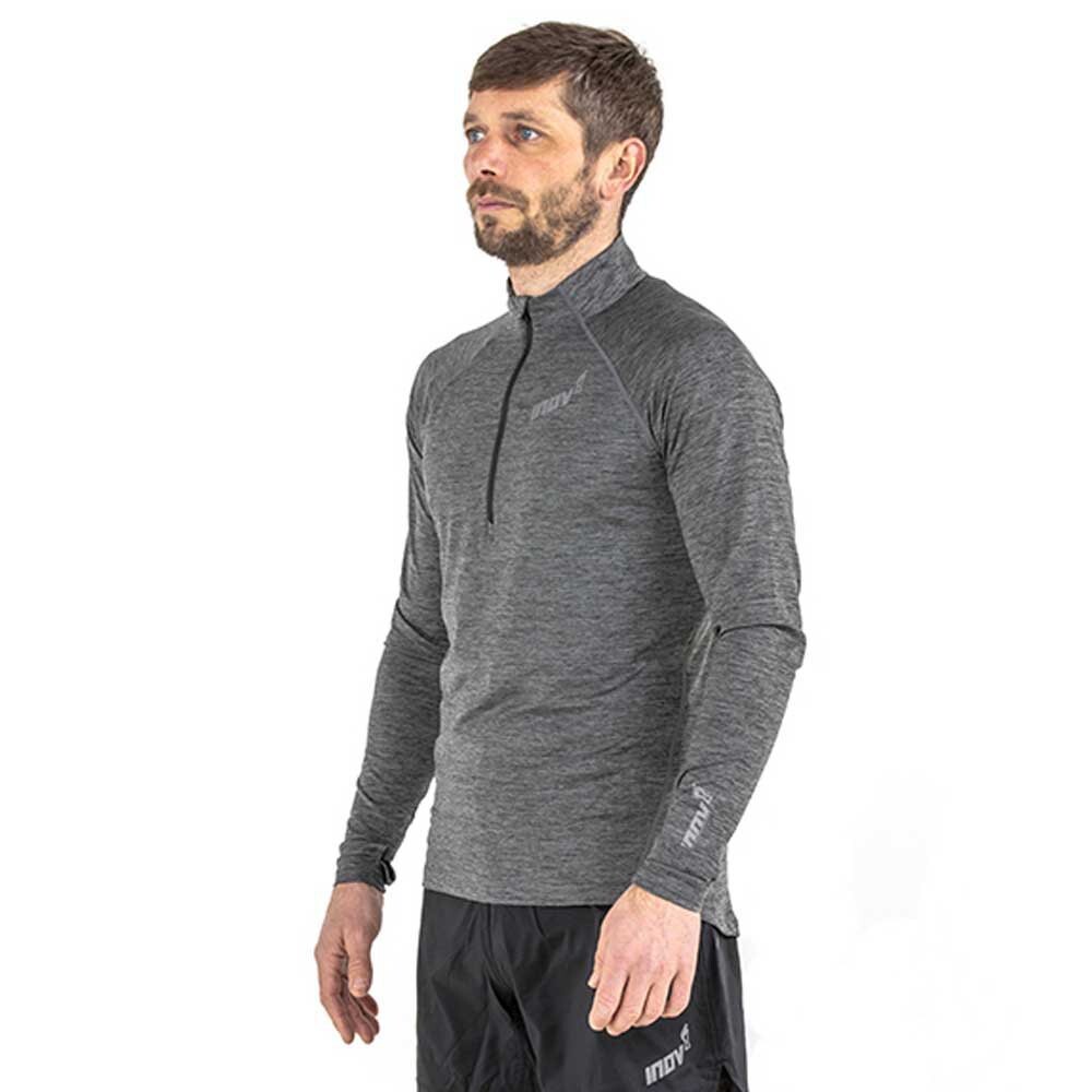 

Футболка с длинным рукавом Inov8 Mid LSZ, серый