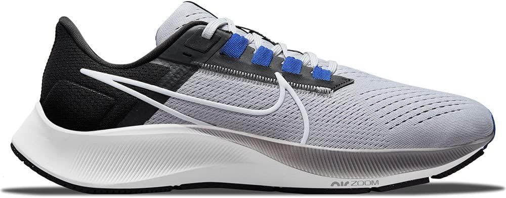 Мужские кроссовки Nike Air Zoom Pegasus 38, белый/черный — фото 2