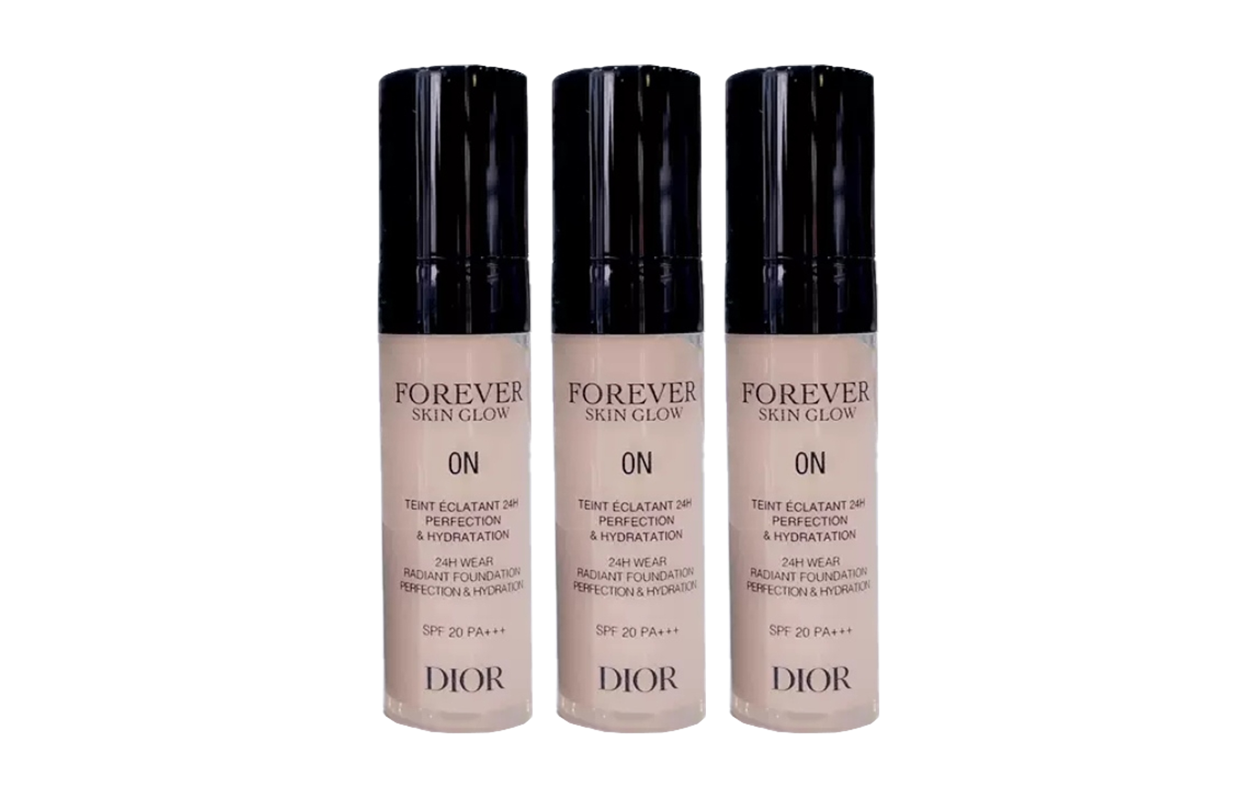 

DIOR Набор пробников жидкого тонального крема Creamy Eternal стойкий осветляющий тон кожи 2,7 мл