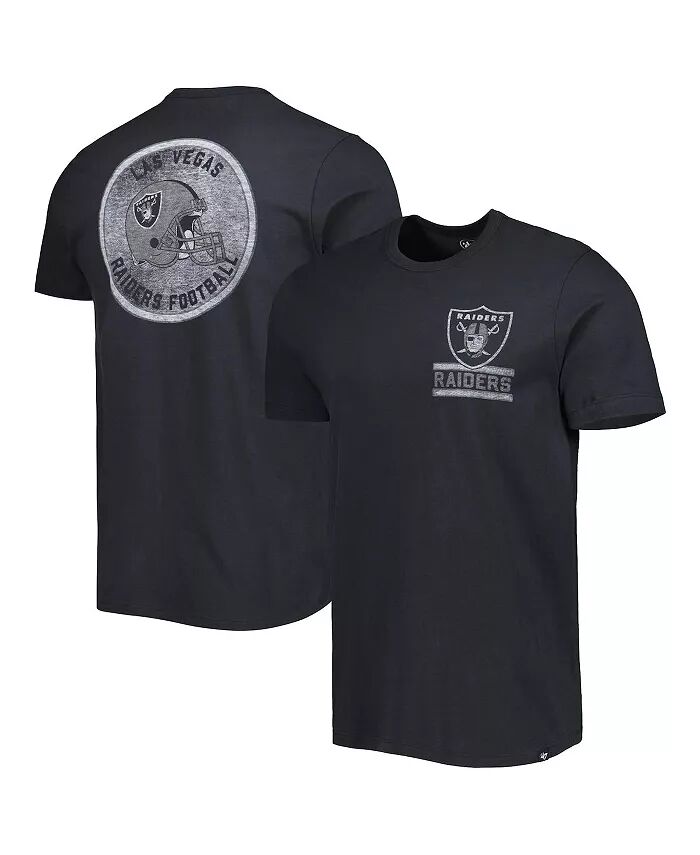 

Мужская черная футболка Las Vegas Raiders Open Field Franklin '47 Brand