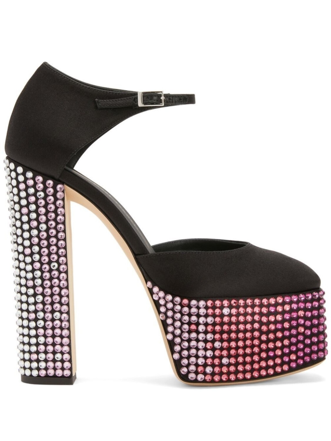 Giuseppe Zanotti декорированные туфли Bebe Strass, черный