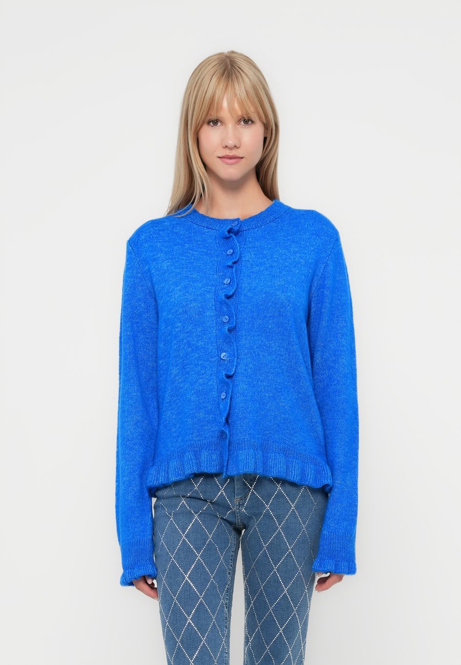 

Кардиган JDY JDYLETTY LS ON FRILL NOOS, Skydiver/Mottled Blue