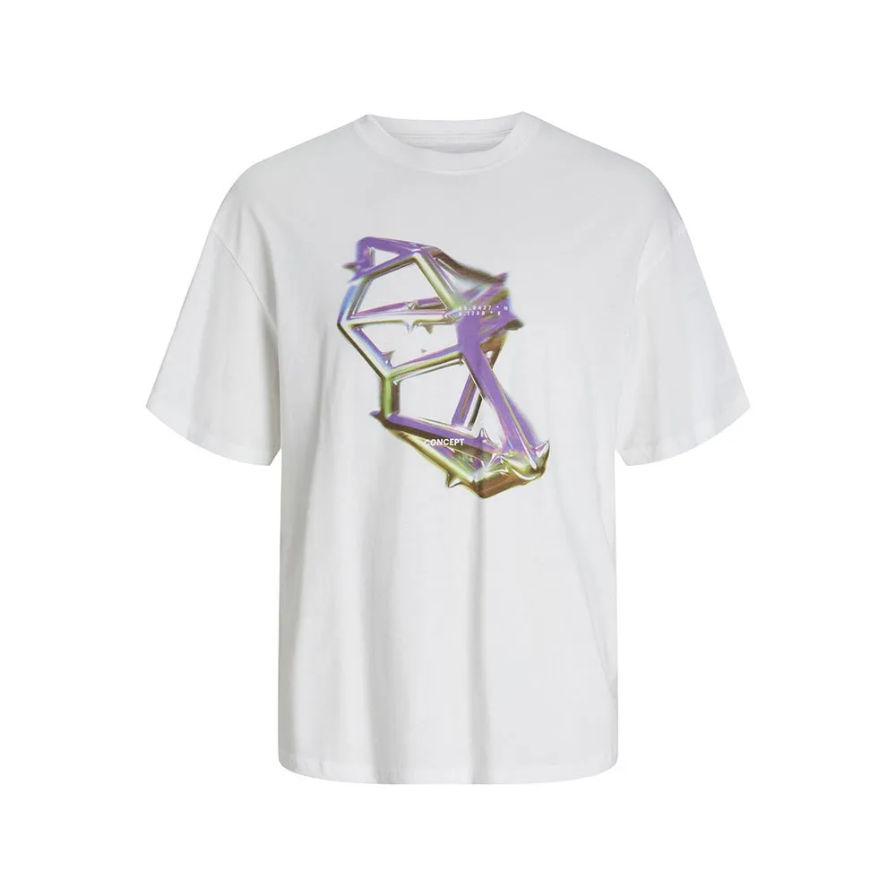 

Футболка Jack & Jones Flower Text Gc, белый