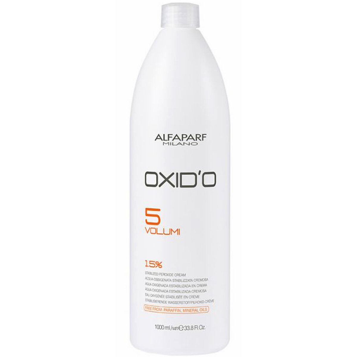 

Alfaparf, Oxido, Крем-оксидант 5 Vol 1,5%, для красок Evolution, 1000 мл