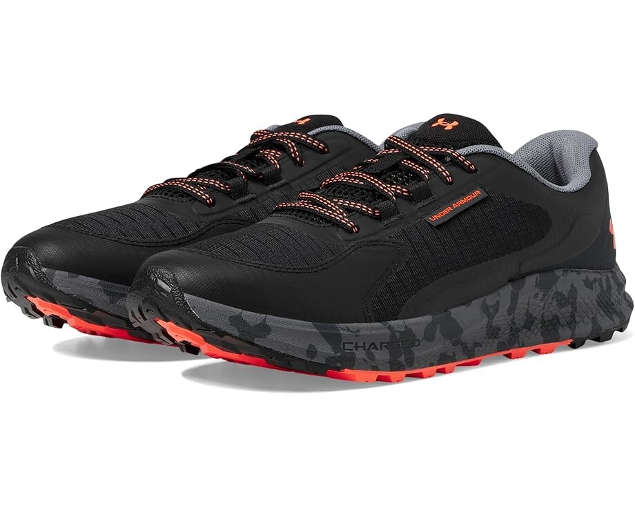 

Кроссовки Under Armour Bandit Trail 3, цвет Black/Black/Orange Blast