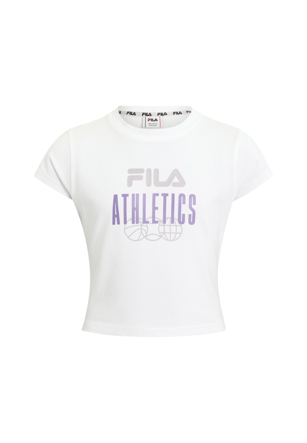 

Футболка с принтом SLIM FIT Fila, белый