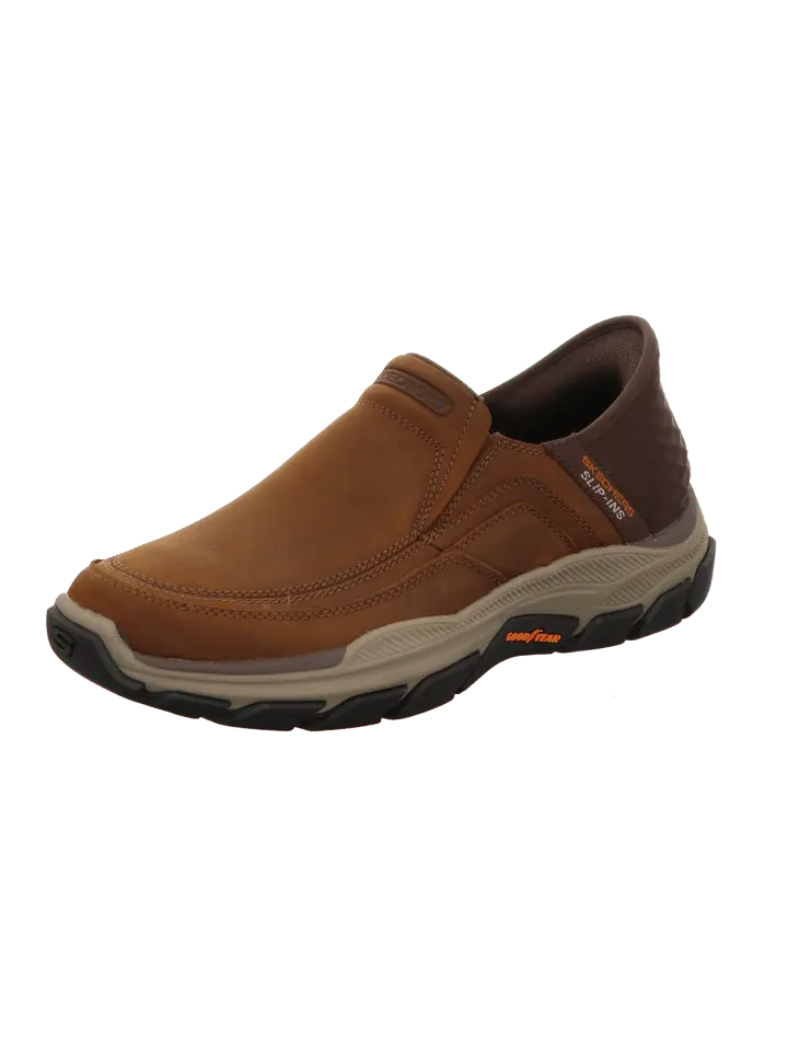 

Тапочки Skechers Sport Slip In Respected Elgin, коричневый