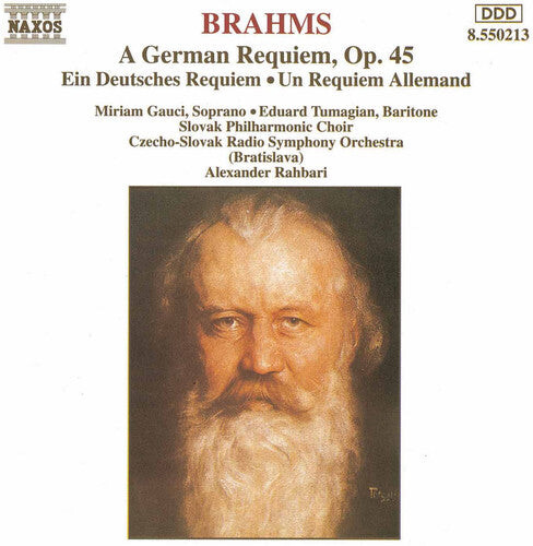 

CD диск Brahms / Rahbari / Czecho-Slovak Rso: German Requiem