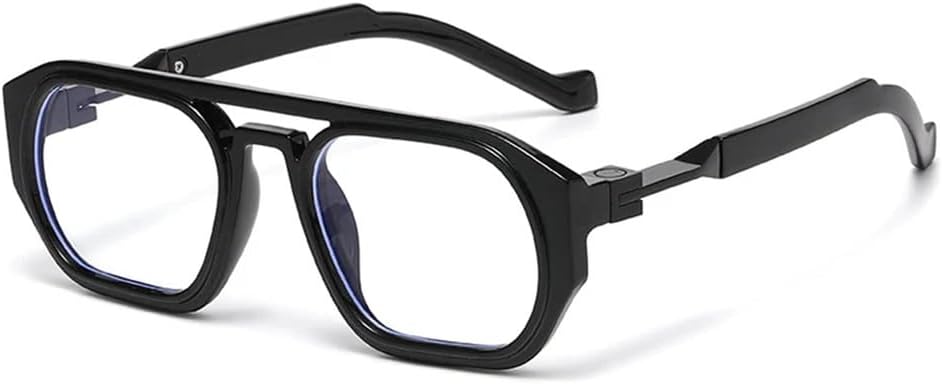 

Солнцезащитные очки UV400 с двойной перемычкой и прозрачными градиентными линзами для женщин и мужчин, для бега и занятий спортом на открытом воздухе UYPTK, Black Clear