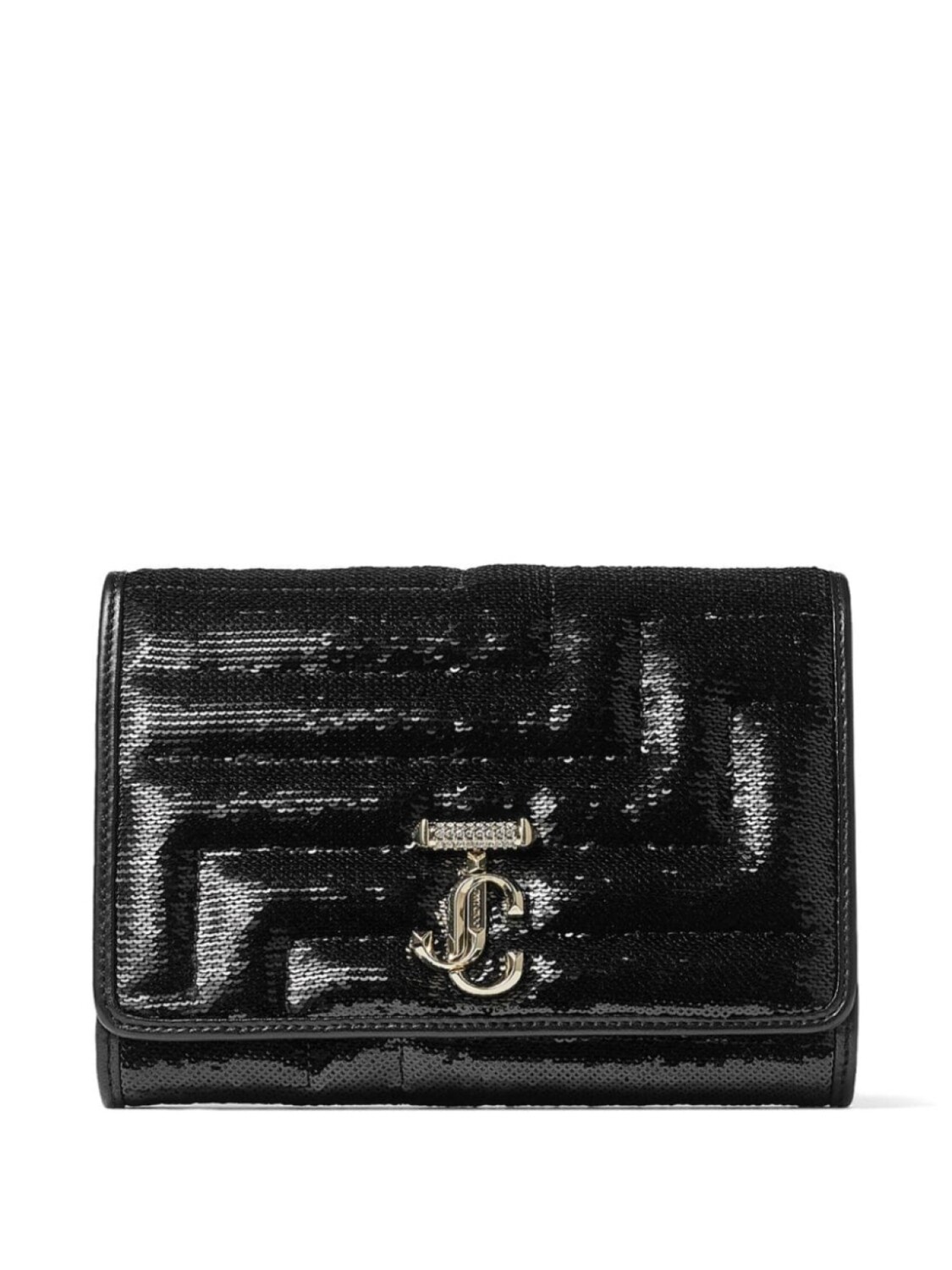 

Клатч Jimmy Choo Avenue с пайетками, черный