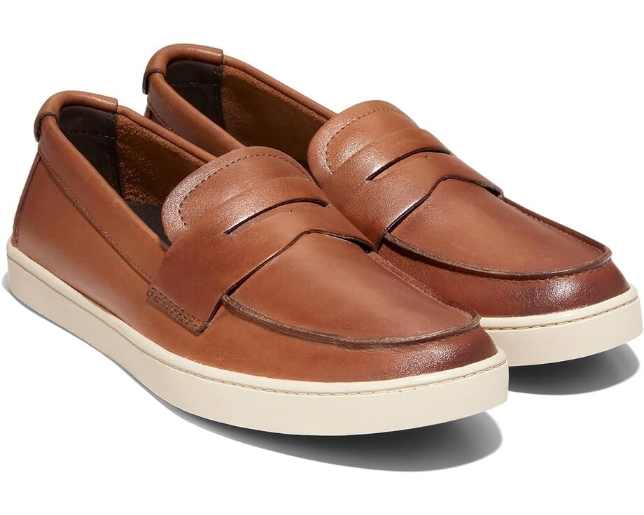 

Лоферы Cole Haan Pinch Weekender Penny, цвет British Tan/Angora