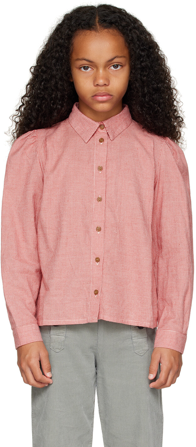 

Красная рубашка в стиле Тесси Morley Kids, Красный, Красная рубашка в стиле Тесси Morley Kids