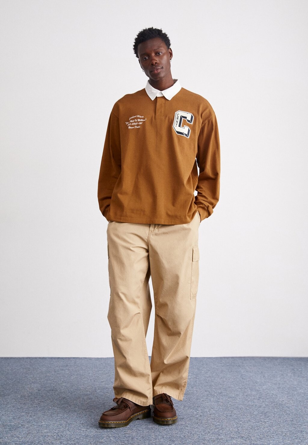 

Топ с длинными рукавами BROWN DUCKS RUGBY Carhartt WIP, цвет Cognac