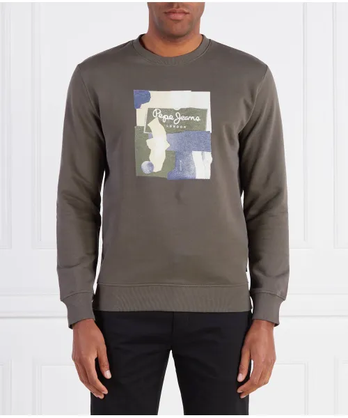 

Толстовка Oldwive Crew Pepe Jeans London, зеленый