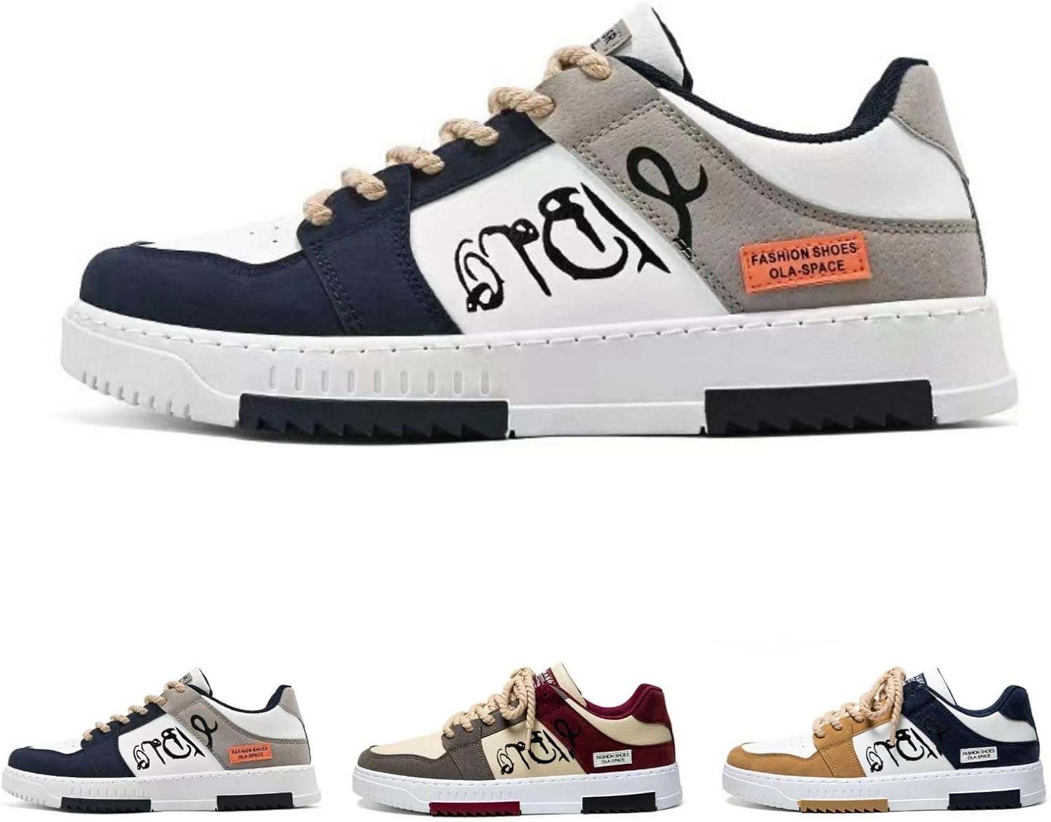 

Женские и мужские модные кроссовки платформы Y2K стильные массивные повседневные спортивные обувь с цветными блоками для прогулок и скейтборда Macefil, синий