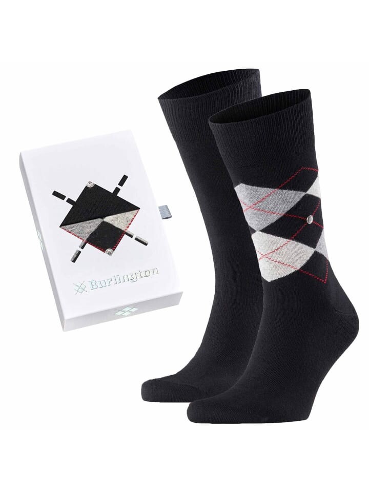 

Носки Burlington, цвет schwarz/grau