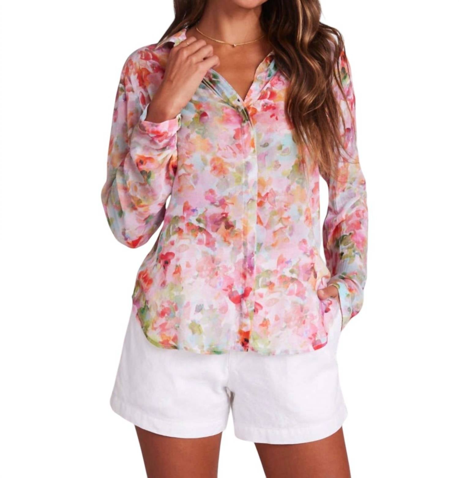 

Рубашка на пуговицах с цветочным принтом Ipanema Bella Dahl, цвет ipanema floral print