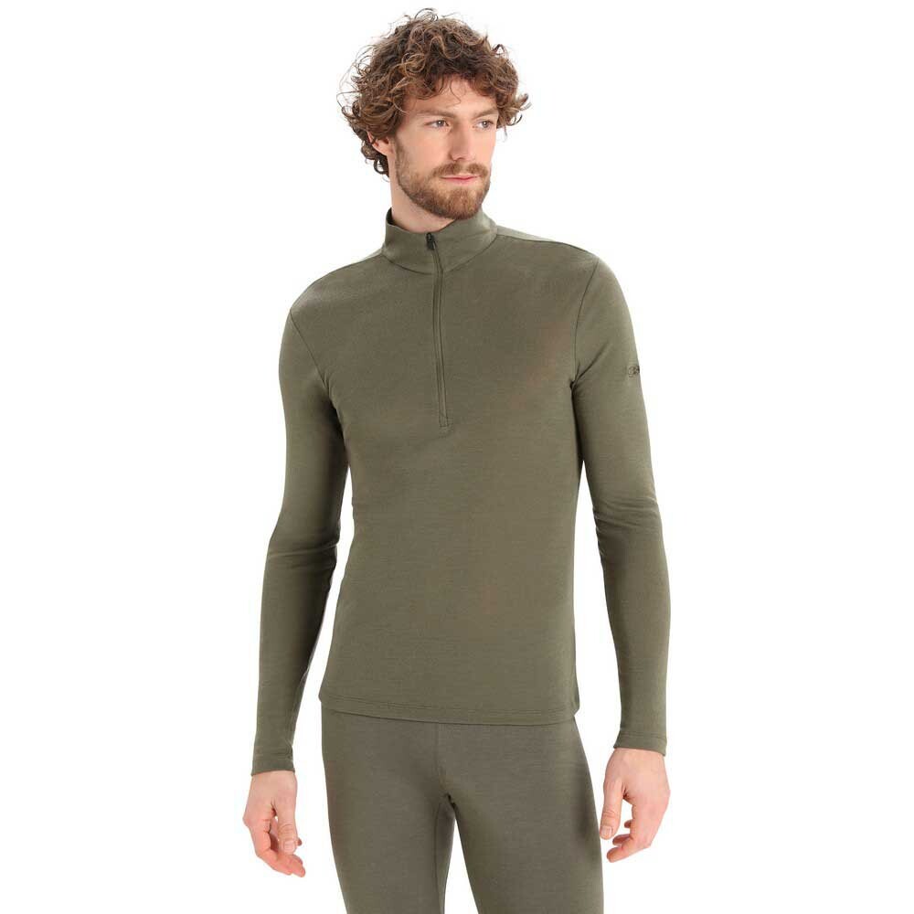 

Базовый слой с длинным рукавом Icebreaker 175 Everyday Half Zip, серый